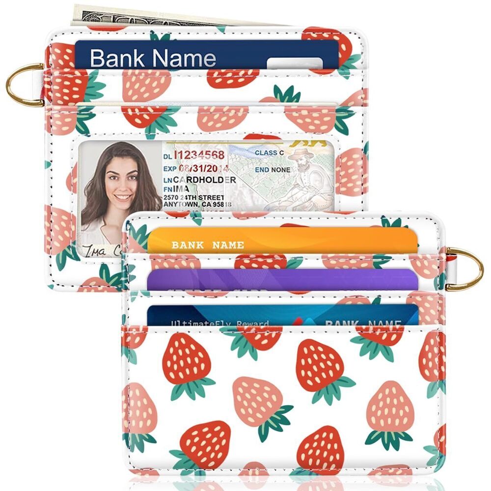 7398 Slim Minimalist Front Pocket RFID Blocking Credit Card Holder Small